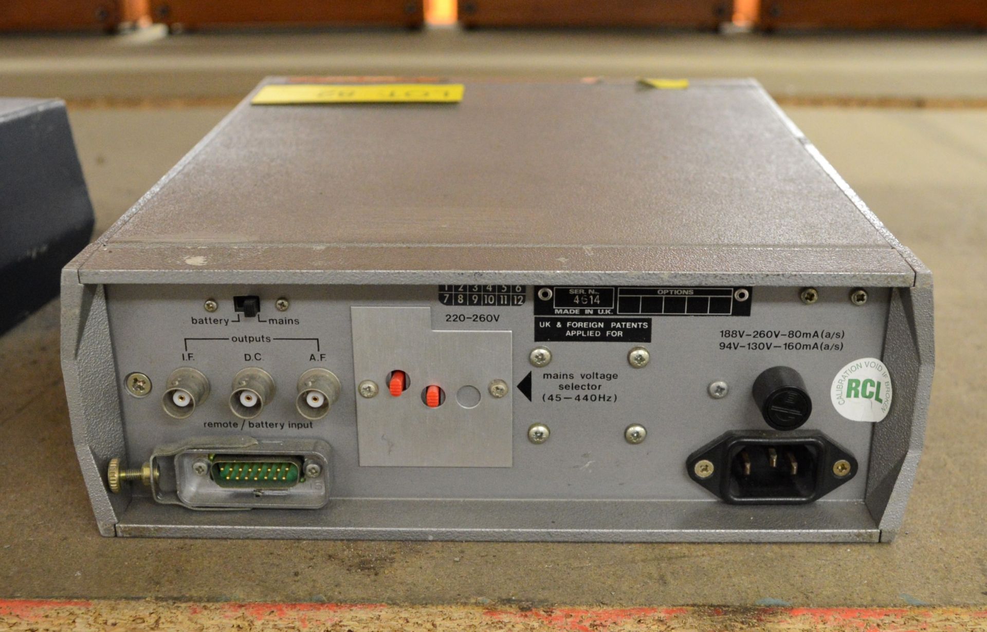 Racal-Dana 9008M modulation meter - Image 2 of 2