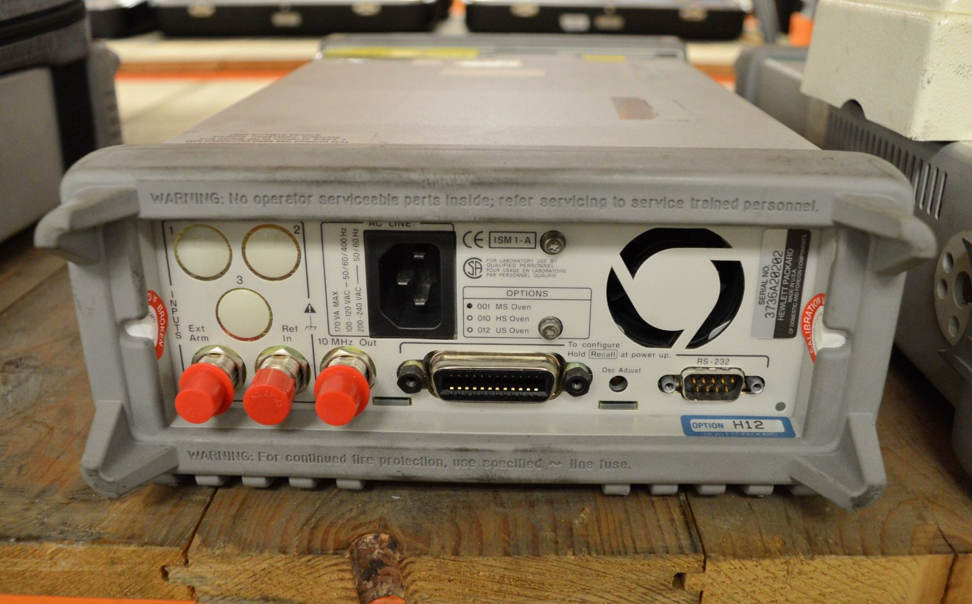 Hewlett Packard 53131A 225MHz universal counter - Image 2 of 2