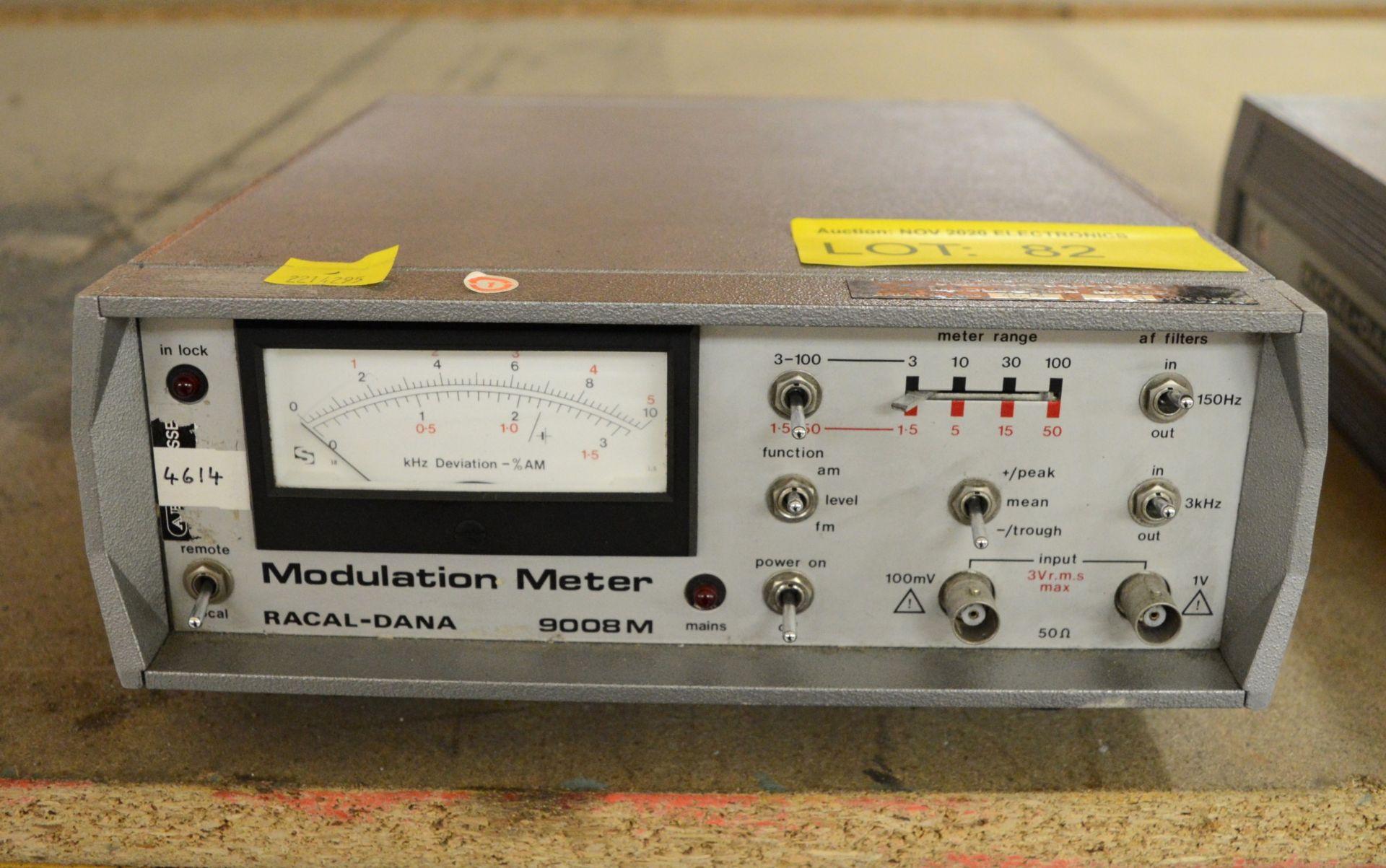 Racal-Dana 9008M modulation meter