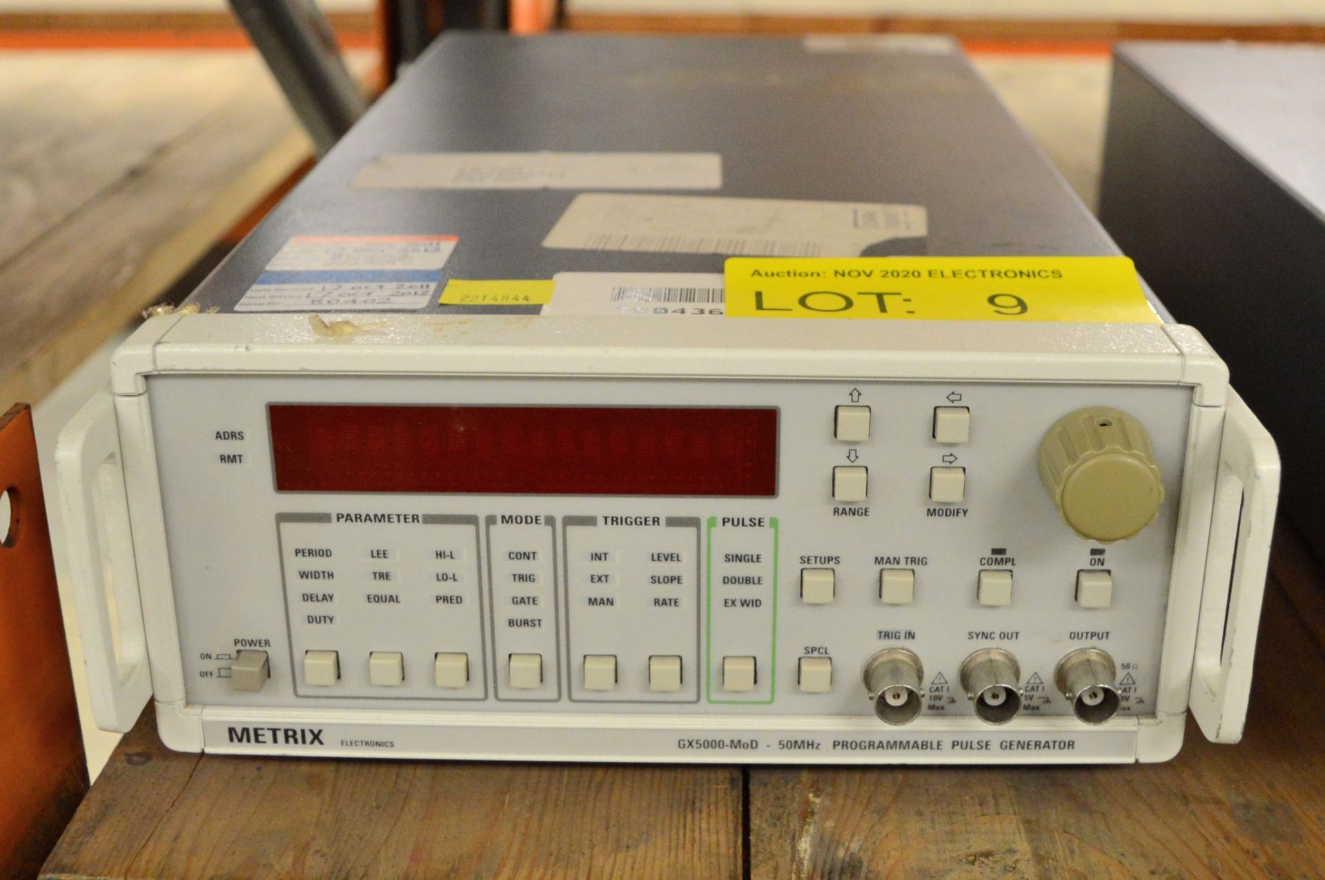 Metrix GX5000 50MHz programmable pulse generator