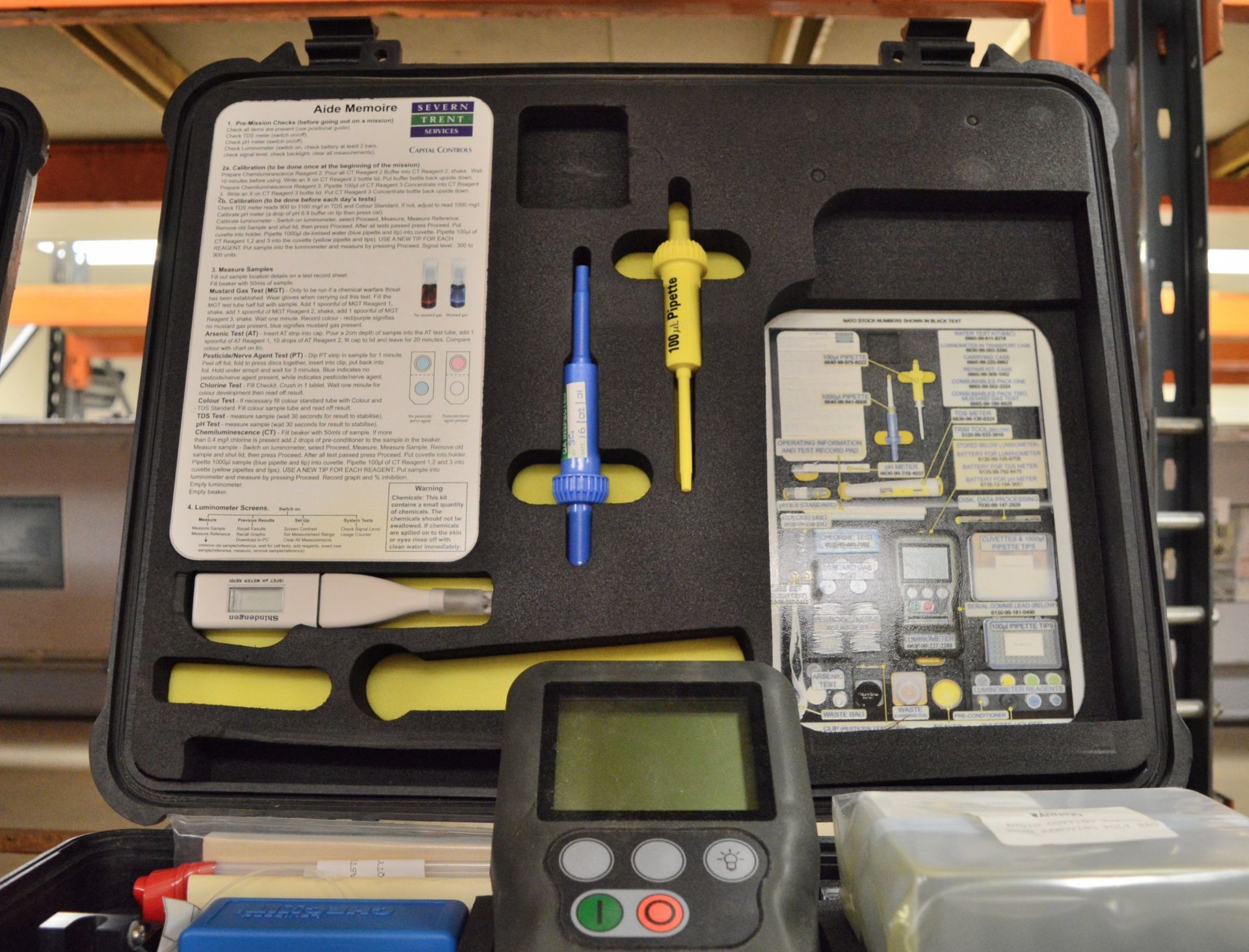 Severn Trent Services water test kit - Image 2 of 3