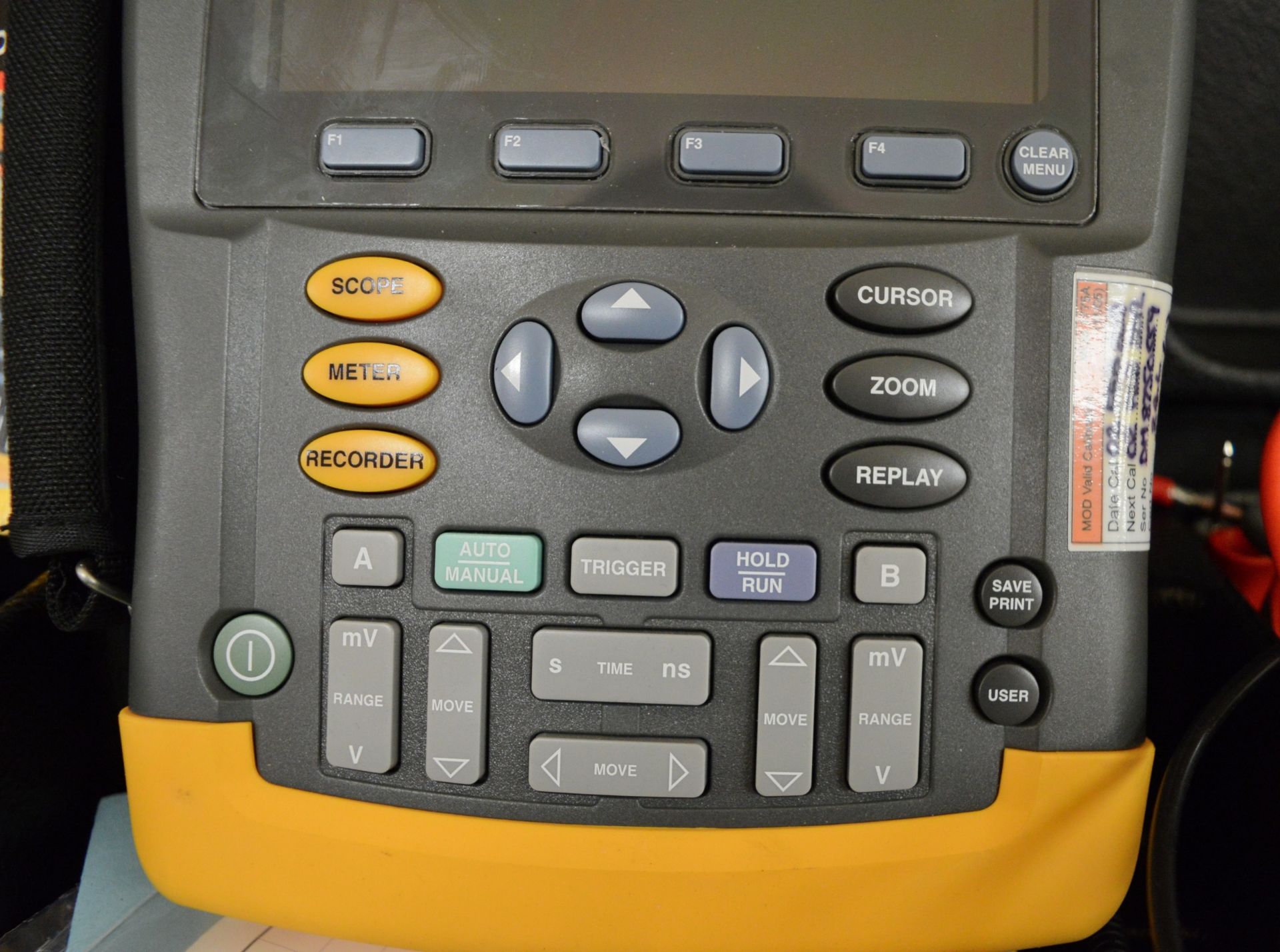 Fluke 199C scopemeter colour 200MHz 2.5GS/s - Image 3 of 5