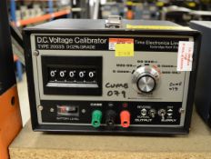 Time Electronics Ltd DC voltage calibrator type 2003S