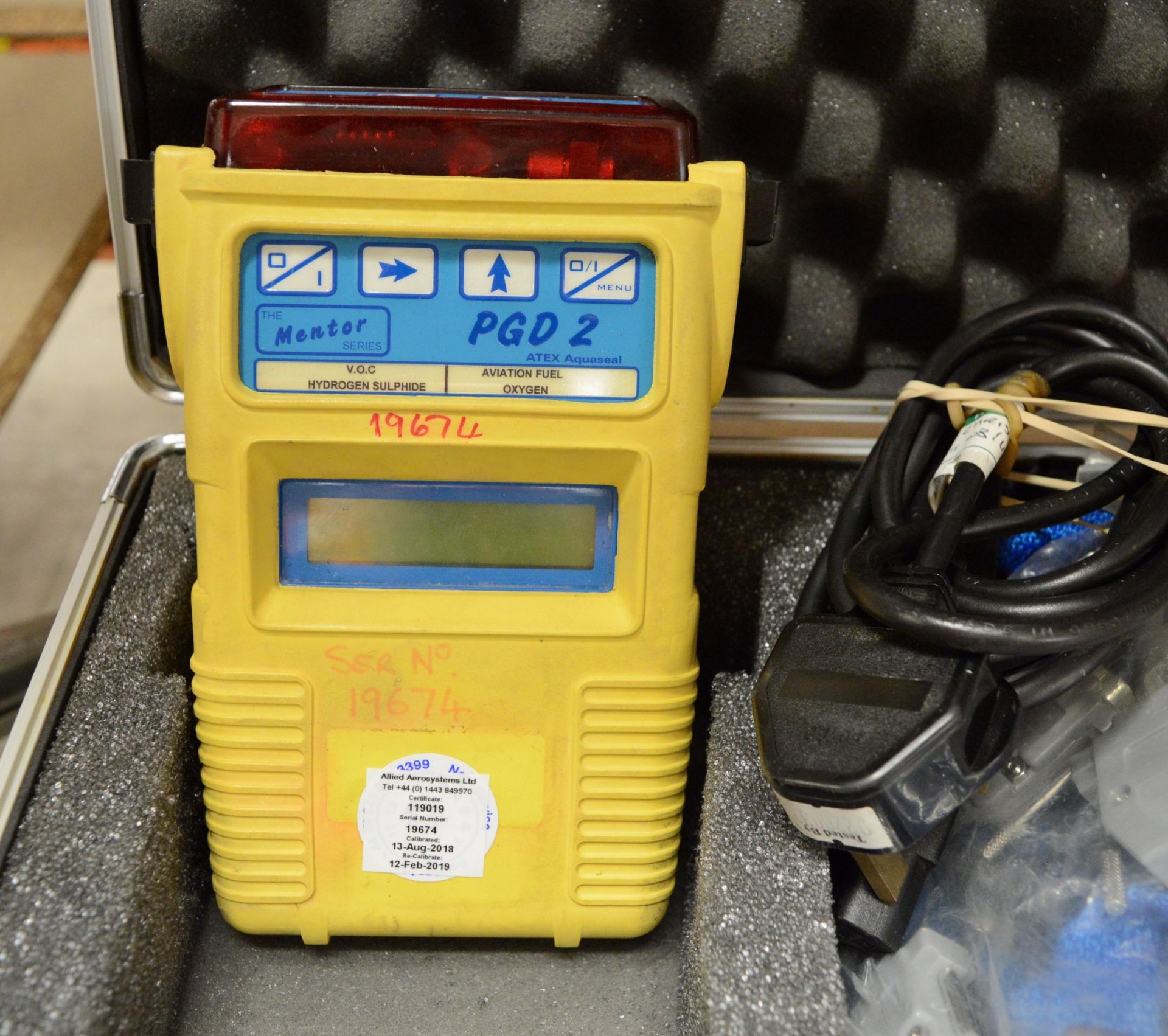 The Mentor Series PGD2 portable gas detector kit - Image 2 of 2