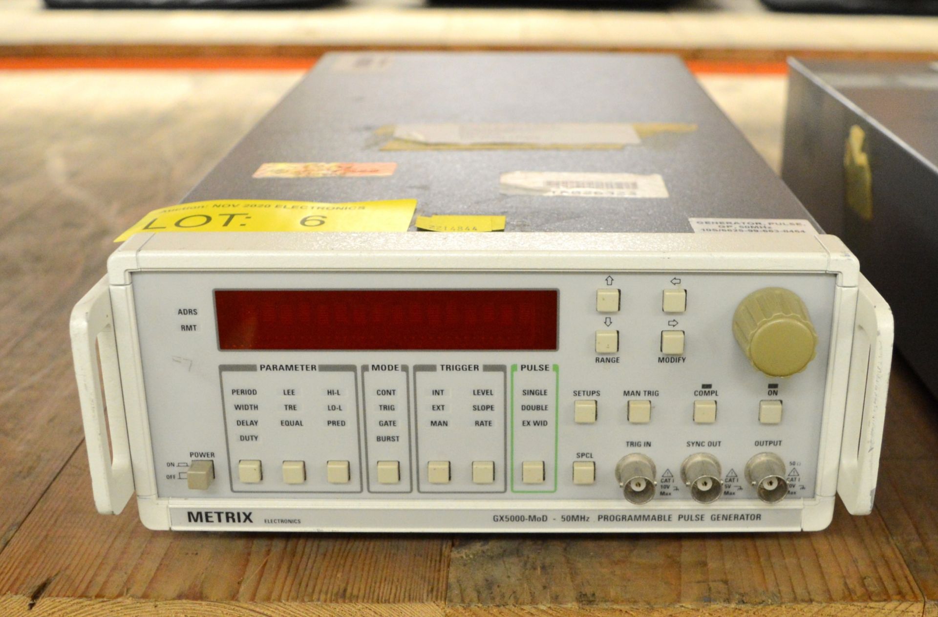 Metrix GX5000 50MHz programmable pulse generator