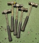 5x Ball Hammers