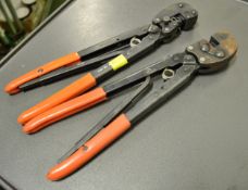 2x Tyco Electrical Crimping Tools