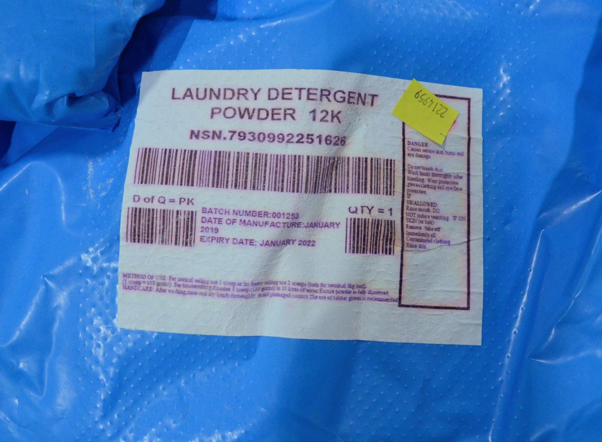 20x Laundry Detergent Powder 12K Packets - Image 2 of 3