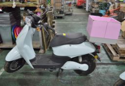 Cyclotricity Electric Moped in Duck Egg Blue - E Vehicle