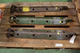 3x Ground anchoring plates