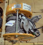 MaxPull hand winch type GM-20 - Capacity - 2000kg with cable - NO HANDLE