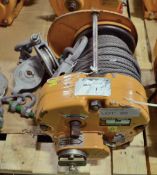 MaxPull hand winch type GM-20 - Capacity - 2000kg with cable - NO HANDLE