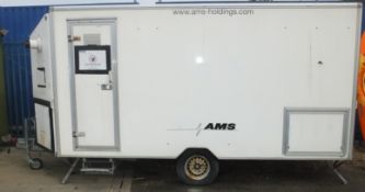 AMS Medical trailer - KD20 Trailer - Wetroom / shower room, changing room, small reception