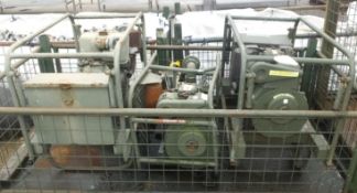 3x Diesel powered generator / water pump units