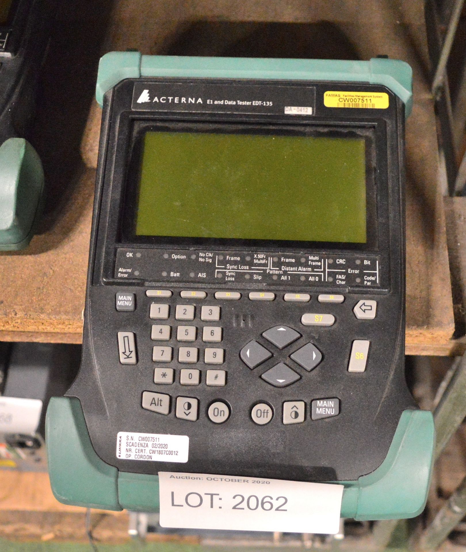 Acterna E1 and data tester EDT-135