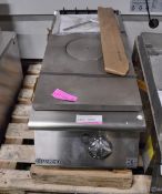 Mareno MNS94G Solid Hotplate W400 x D900 x H300mm