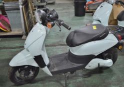 Cyclotricity Electric Moped in Duck Egg Blue - E Vehicle