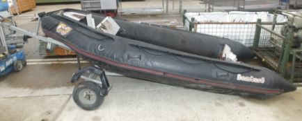 Bombard Commando C3 dinghy - transtion needs repair