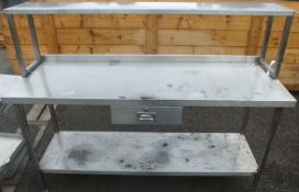 Stainless preparation table 5ft