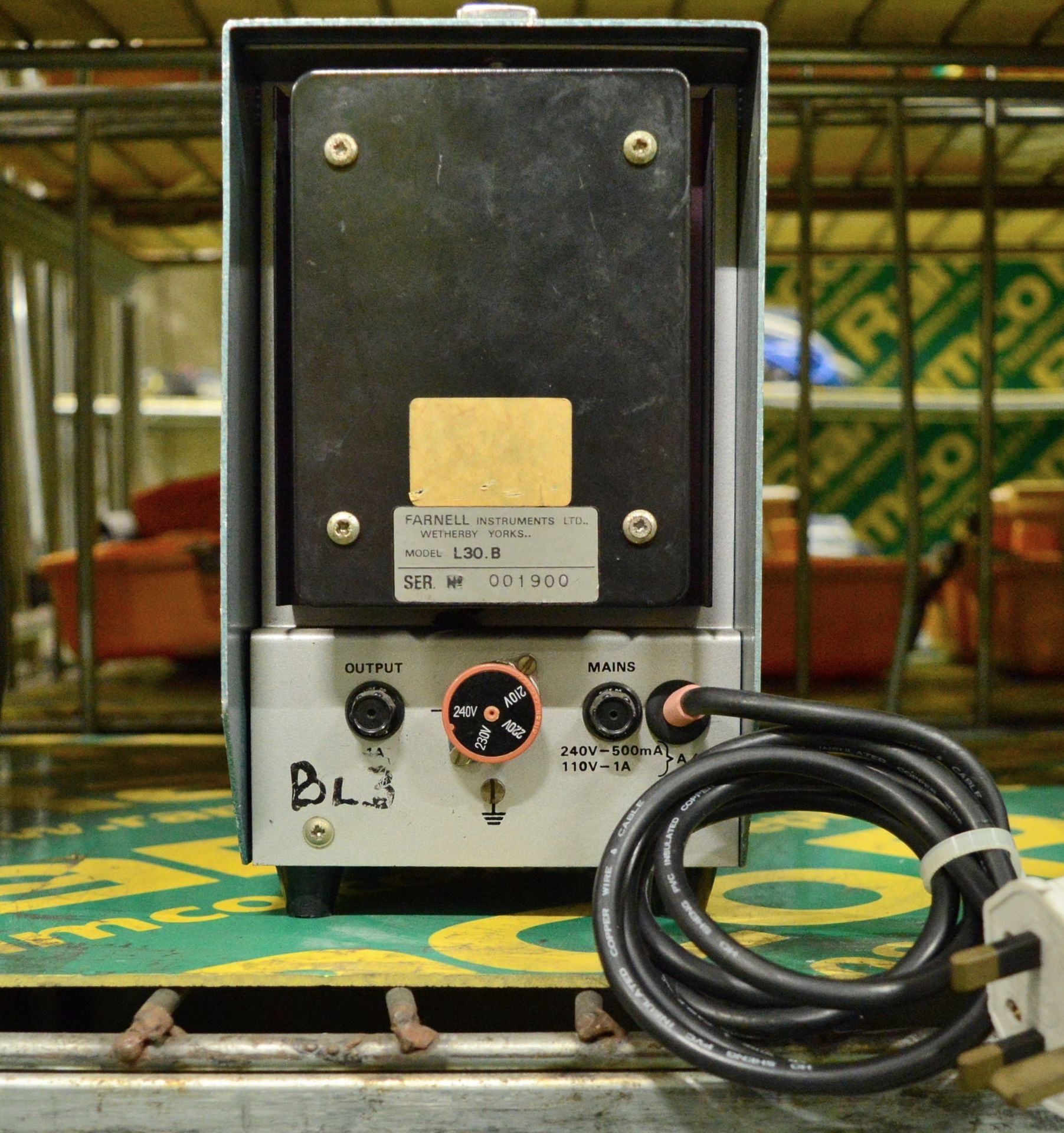 Farnell L30B Stabilised Power Supply Unit - Image 2 of 2