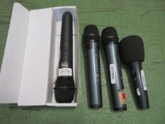 Anchor 16 Channel UHF Microphone, Anchor Microphone And Sponge, 2x Senneiser EW 100 Microp