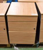 3 drawer pedistal unit W 475 x D 560 x H 640 mm