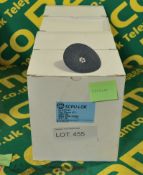 Scrulok Abrasive Disc 3inch P80 Grit ( 50 per Pack ) - 4 Boxes