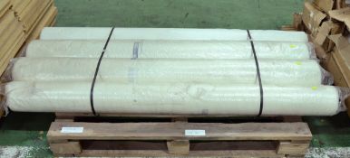 4x Rolls of Visqueen Megafilm Flame Retardtant Floor Protectors - Length Unknown