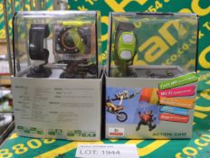 Full HD Action Camera with Wrist Strap Remote Control