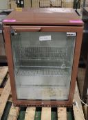 Single Door Display Fridge - L600 x D500 x H900mm