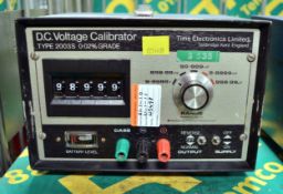 Time Electronics 2003S D.C. Voltage Calibrator