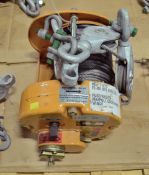 MaxPull hand winch type GM-20 - Capacity - 2000kg with cable - NO HANDLE