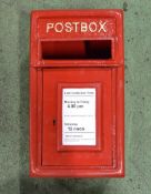 Replica postbox red
