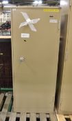 Lockable Cabinet W 620 x D 450 x H 1530 mm - with key