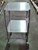 Stainless Steel Trolley - 450 x 450 x 880mm