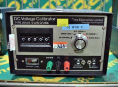 Time Electronics 2003S D.C. Voltage Calibrator