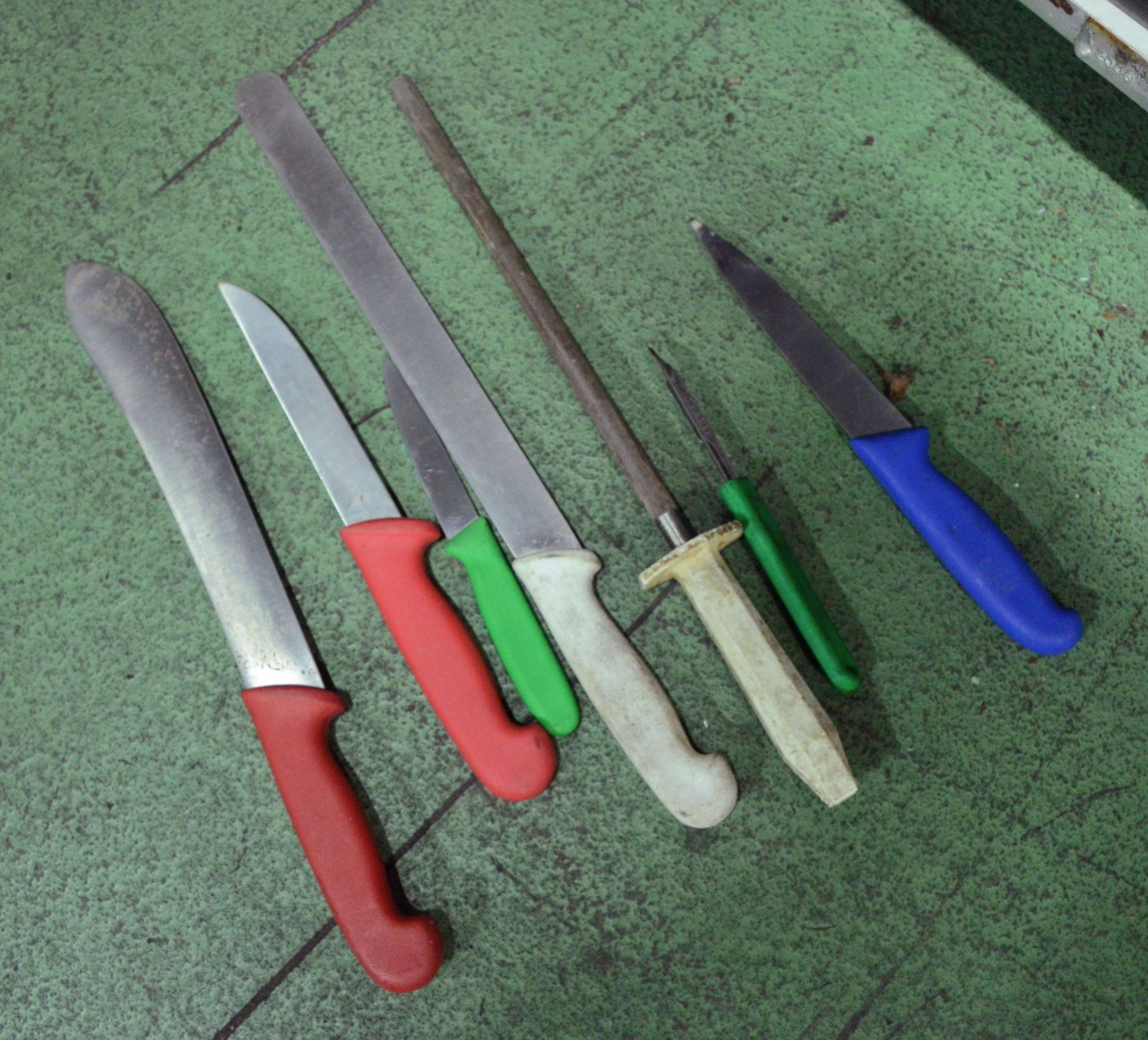 Knife, Potato Peeler, & Steel Fork Assortment - Image 3 of 3