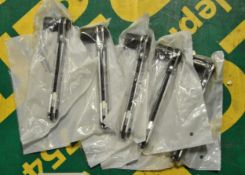 5x Ratchet 1/4inch Removal Wing Collar Tools