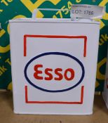 Esso Tin can rectangular