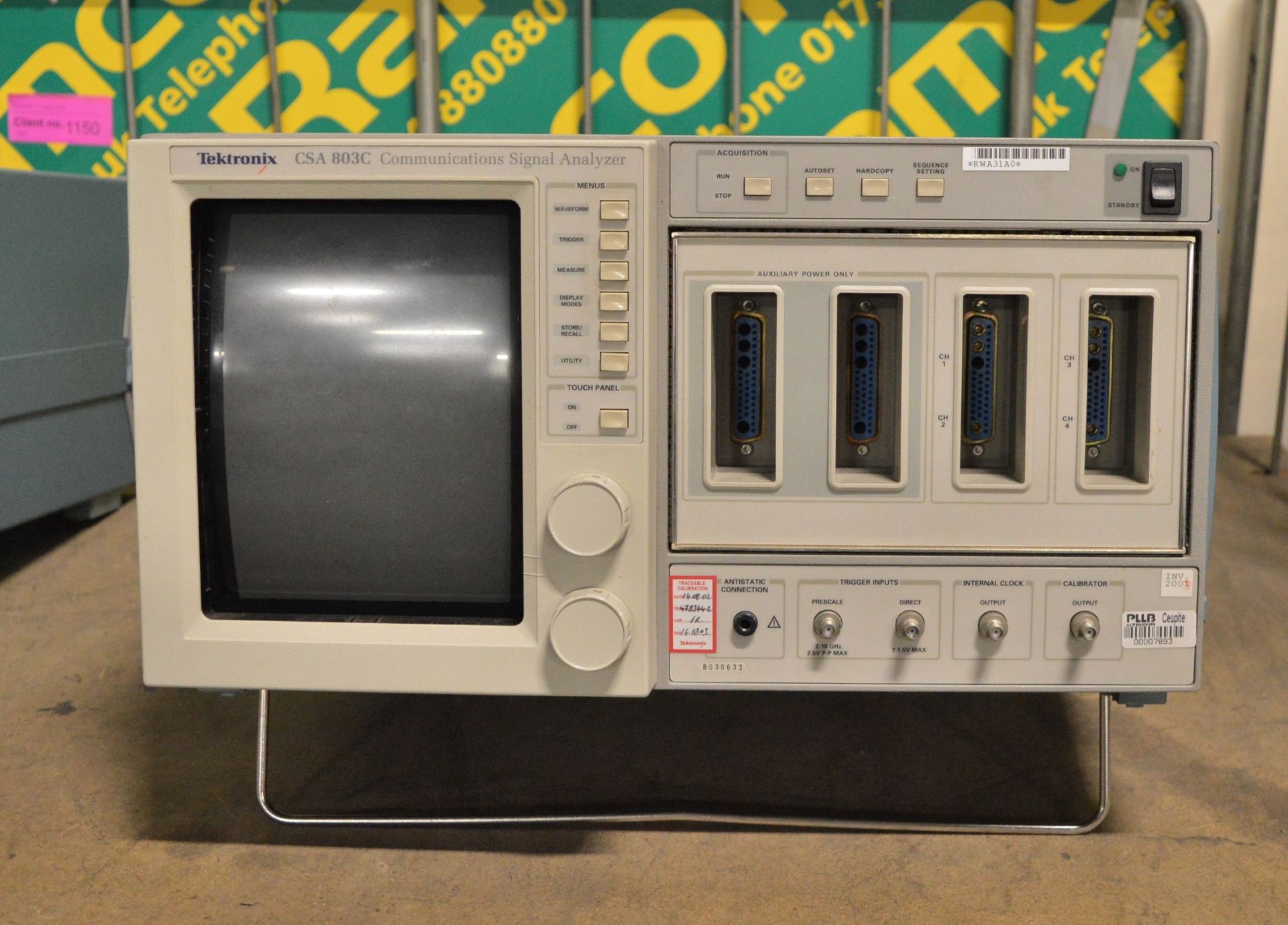 Tektronix CSA 803C Communications SIgnal Analyzer