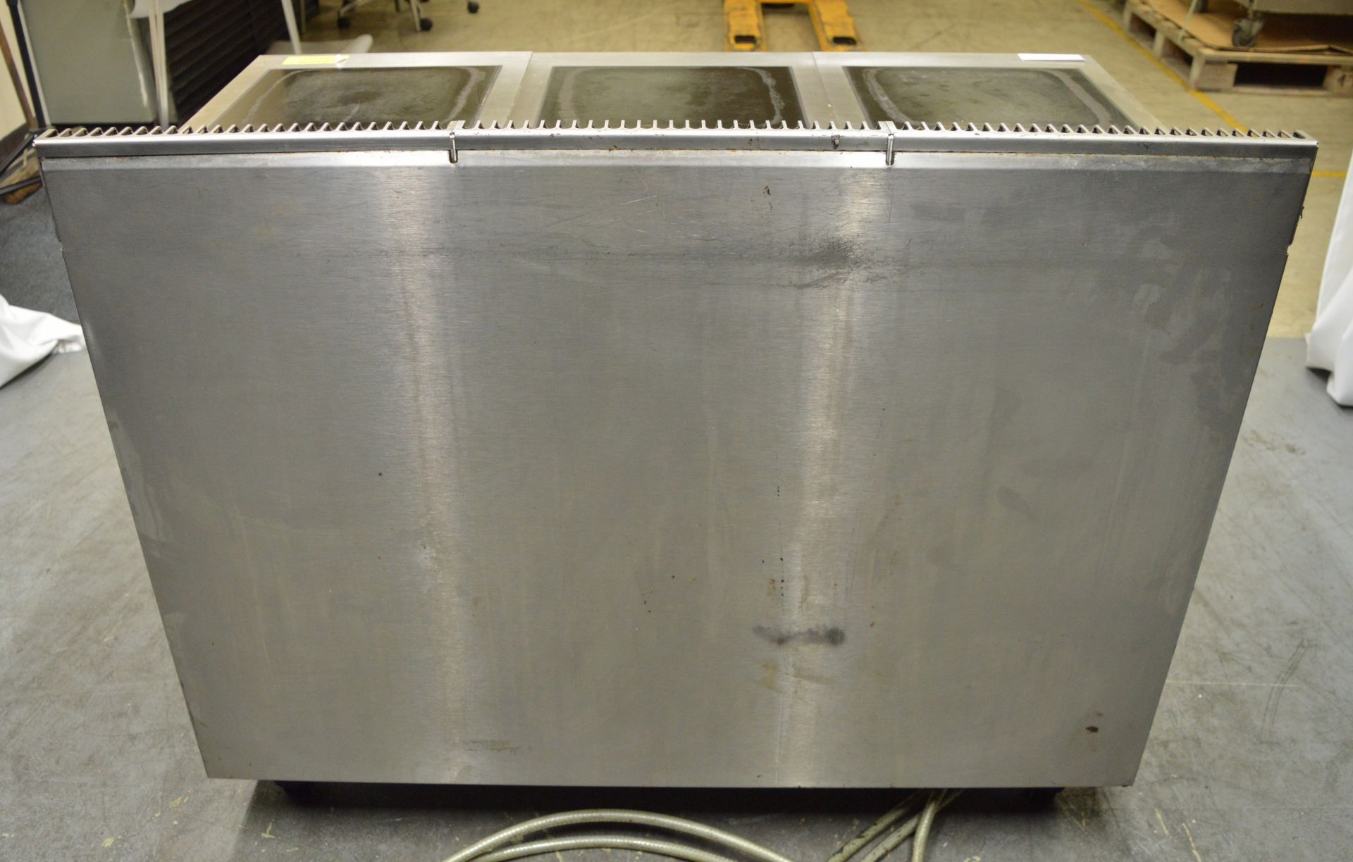 Triple Capic Hot Plates - 415v 3-Phase on Stainless Steel Unit - L1200 x W650 x H620mm - Image 5 of 6