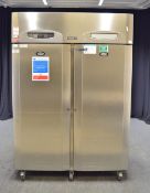 Foster PREMG1350L Stainless Steel Double Door Freezer