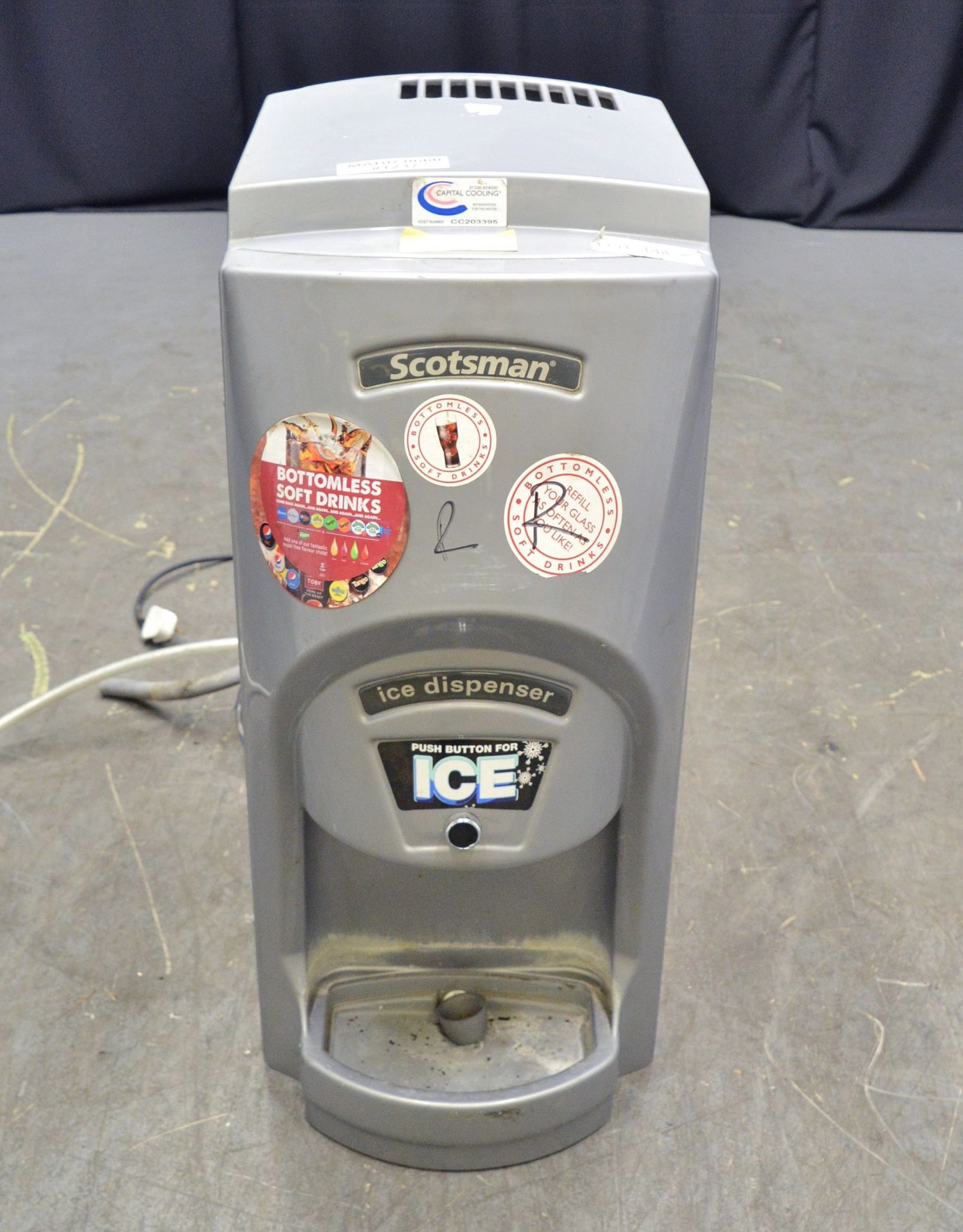 Scotsman TCS 180 AS Electric Ice Dispenser - 230v