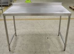 Stainless Steel Preparation Table - L1300 x W760 x H940mm