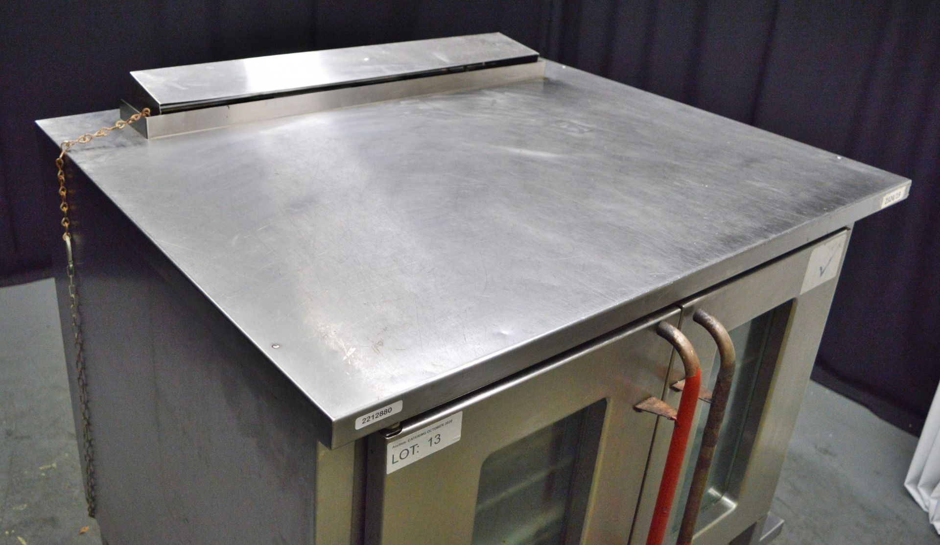 Bartlett Sabre Gas Convection Oven on Stainless Steel Trolley - L1150 x W1000 x H1460mm - Image 8 of 8