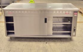 Moffat HCG188N Heavy Duty Gas Burner Hot Cupboard - L1800 x W800 x H880mm