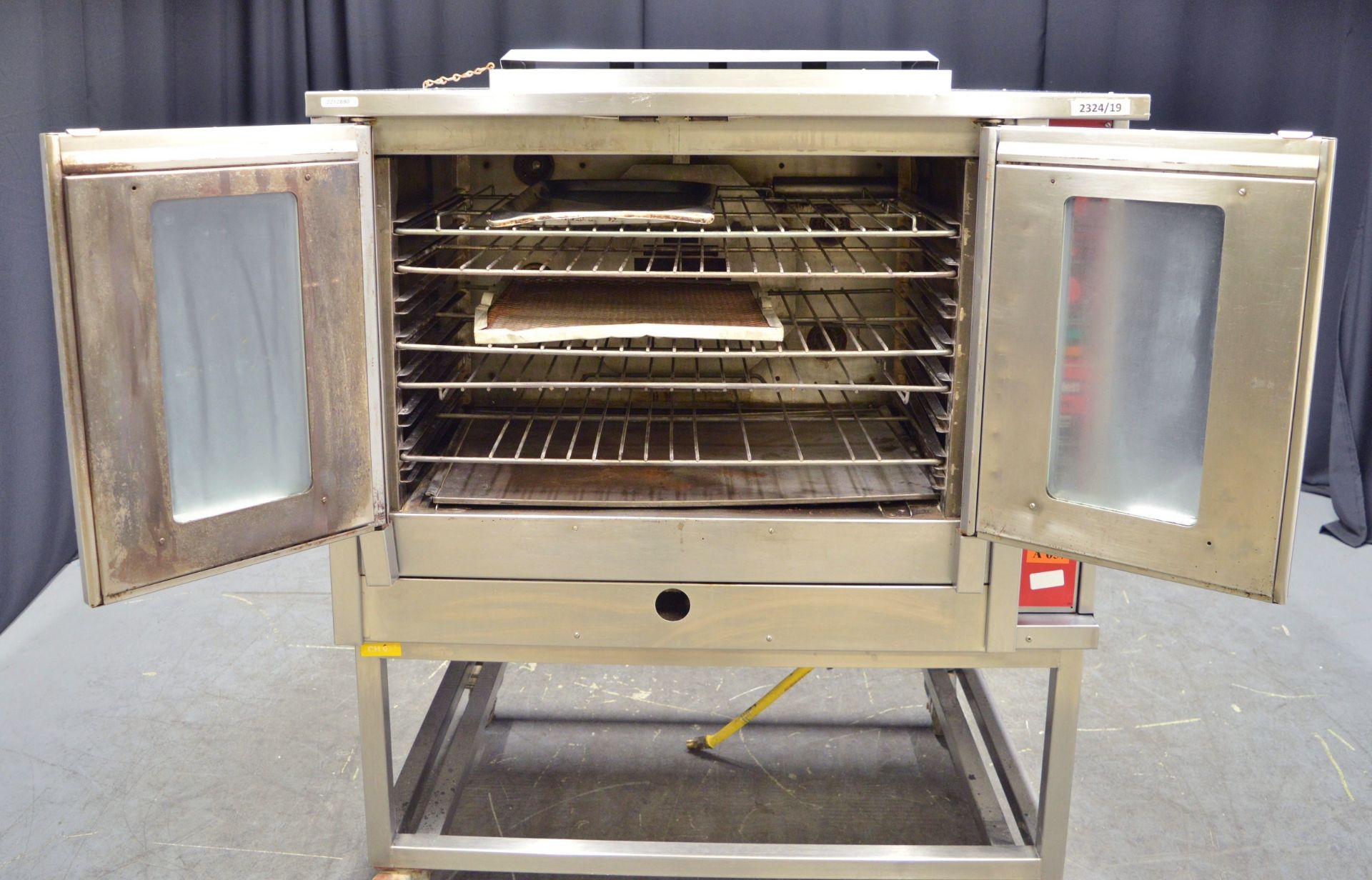 Bartlett Sabre Gas Convection Oven on Stainless Steel Trolley - L1150 x W1000 x H1460mm - Image 5 of 8