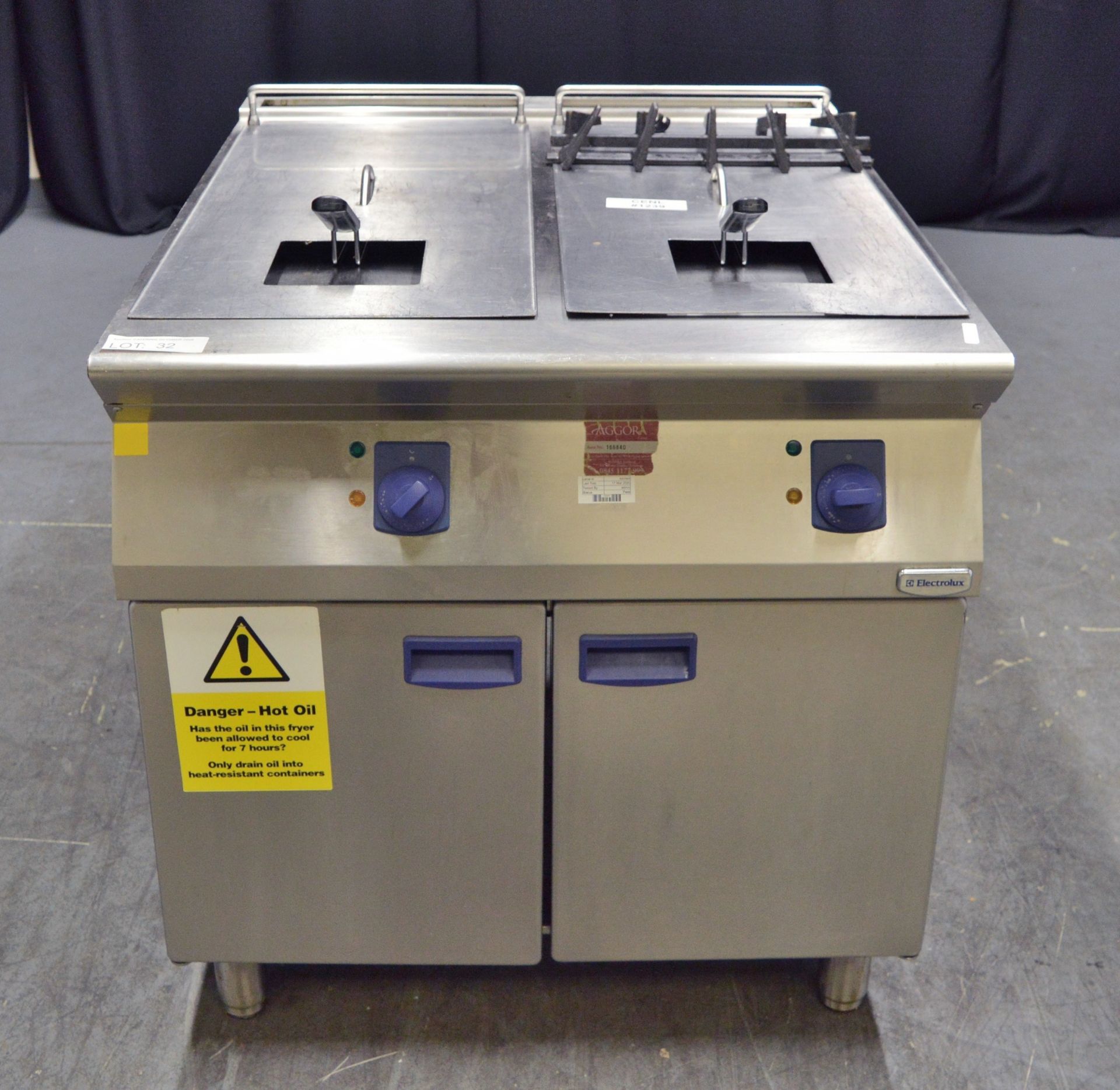 Electrolux Commerical Electric Double Fryer - 400v 3-Phase