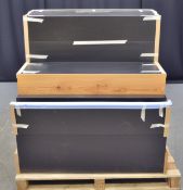 Wooden Tiered Display/Serving Unit - L1100 x W980 x H1100mm