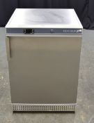 Tefcold UR200SB Undercounter Stainless Steel Refrigerator - 240v Single Phase